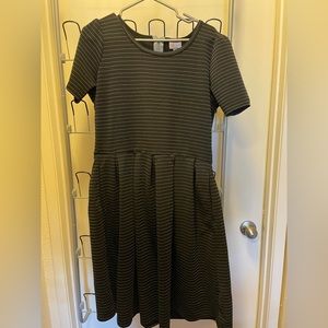 Black and white dress